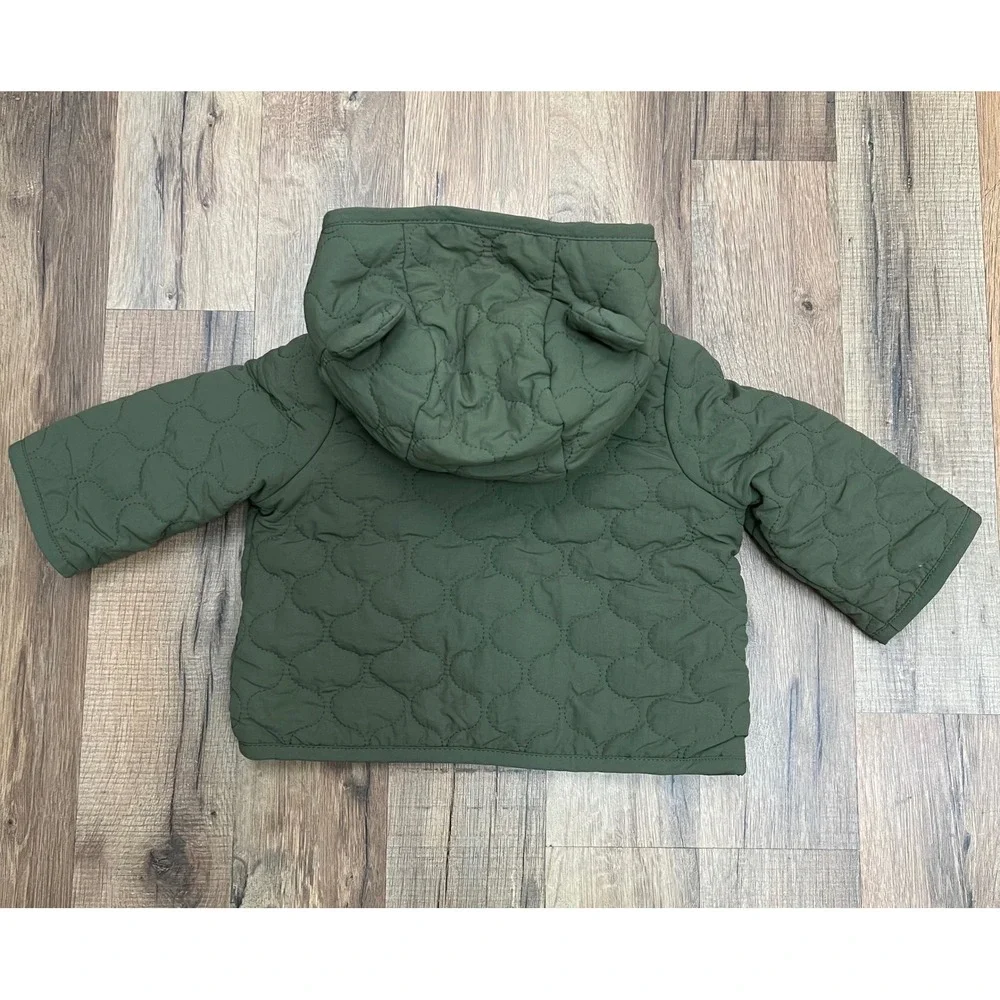 Baby Bear Jacket 0–3M Green 100% Nylon‎ Shell 100% Polyester Lining/Filling